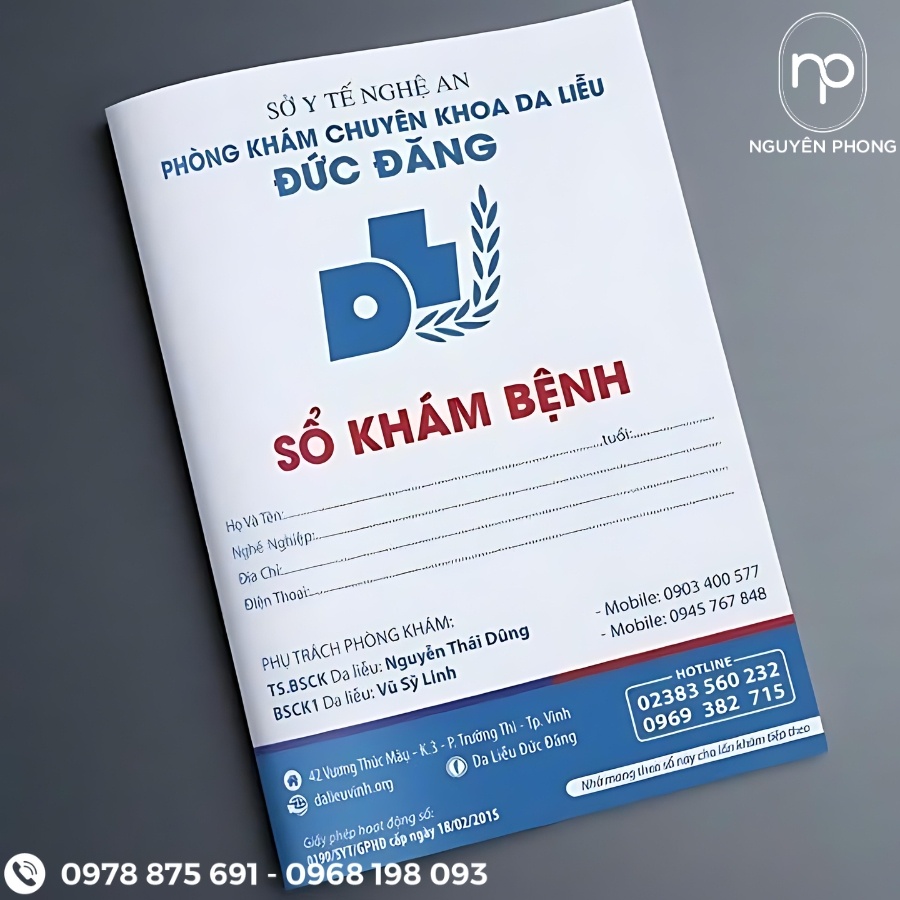 in sổ khám bệnh